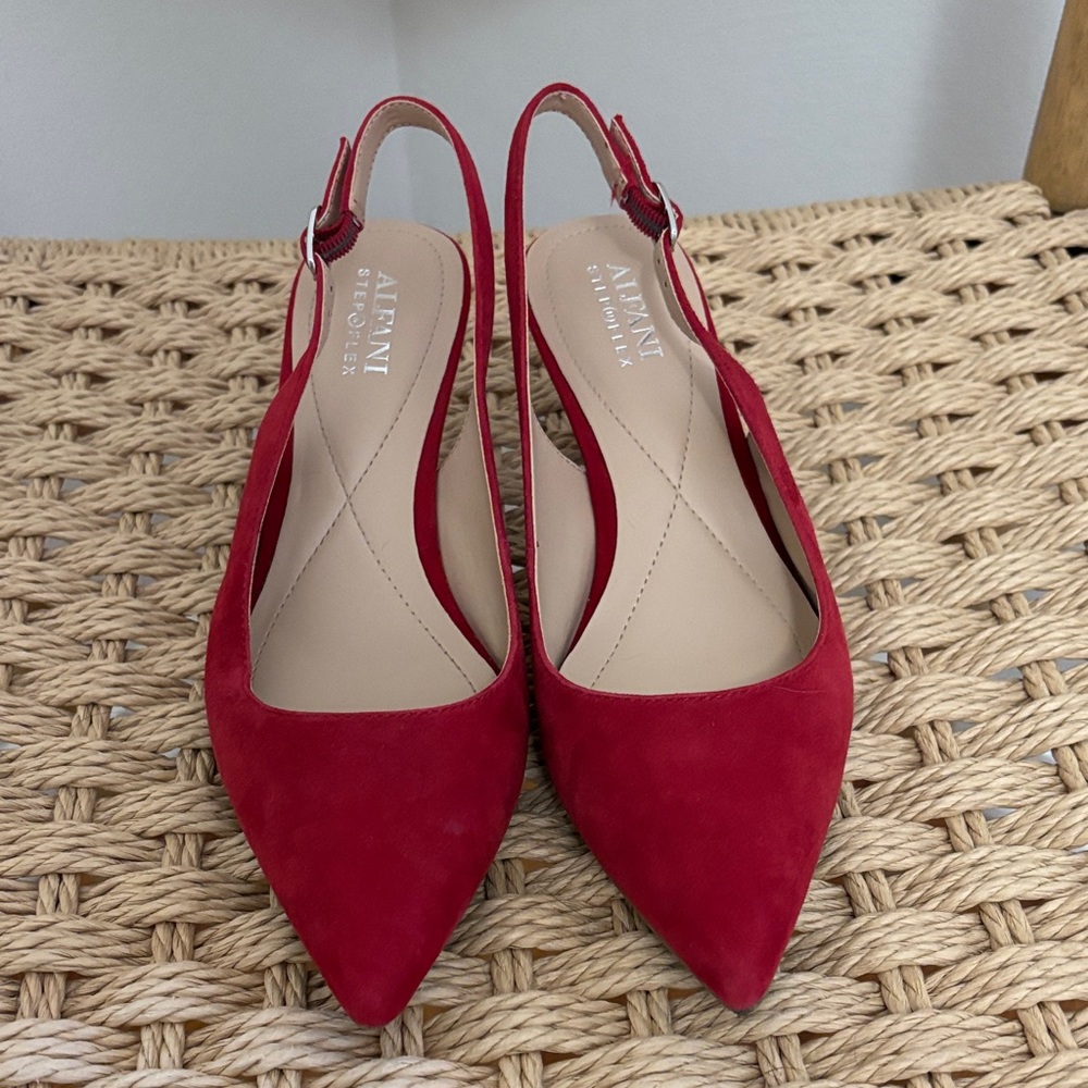 Alfani Scarlet Slingback Heels